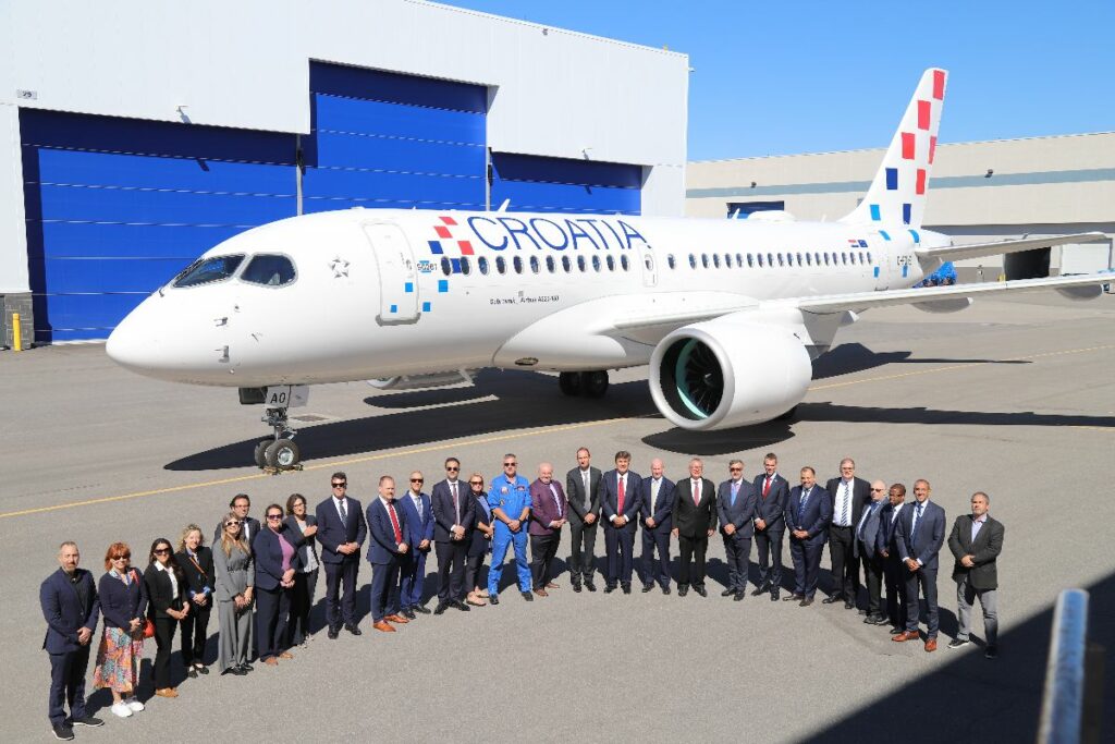 Croatia Airlines danas je u Zagrebu dočekao sedmi od ukupno 15 novih zrakoplova Airbus A220, kojima tvrtka modernizira cjelokupnu flotu.   